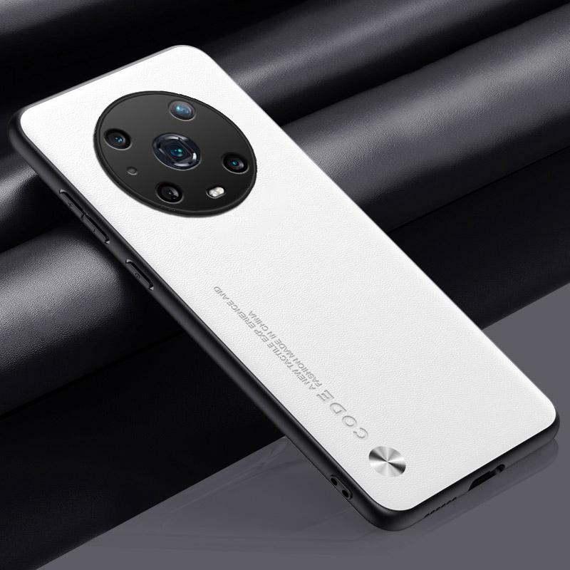 Luxury PU Leather Case For Honor Magic 4 Pro 4Pro 5G Back Cover Silicone Shockproof Protection Phone Case For Honor Magic4 Pro
