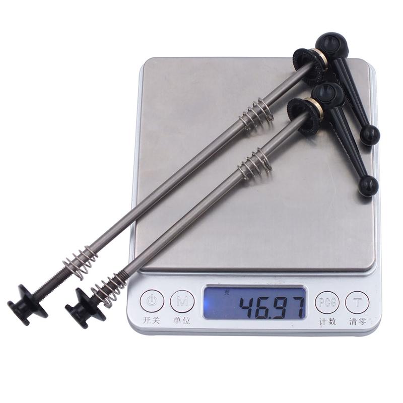 1 Pair Bike Axle Quick Release Rear Wheel Skewer Road Mountain Bicycle Bike Quick Release Skewer Clip Bolt Lever Axle