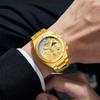 Men Multifunction Quartz Watch Luminous Waterproof Business Fashion Wristwatch