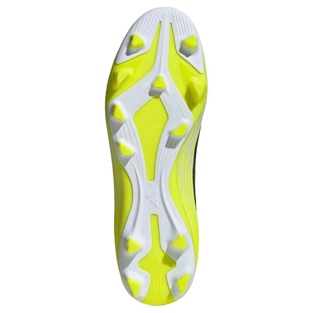 Adidas F50 CLUB Comfortable Firm Ground Breathable Support Soccer Shoes Unisex Sun Yellow JR9053
