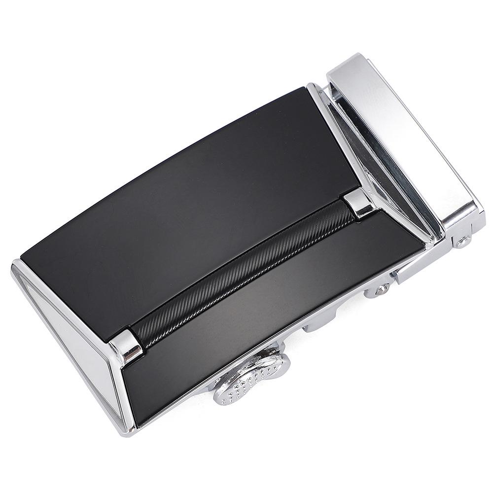 Men's Automatic Alloy Belt Buckle Clasp, 3.5cm