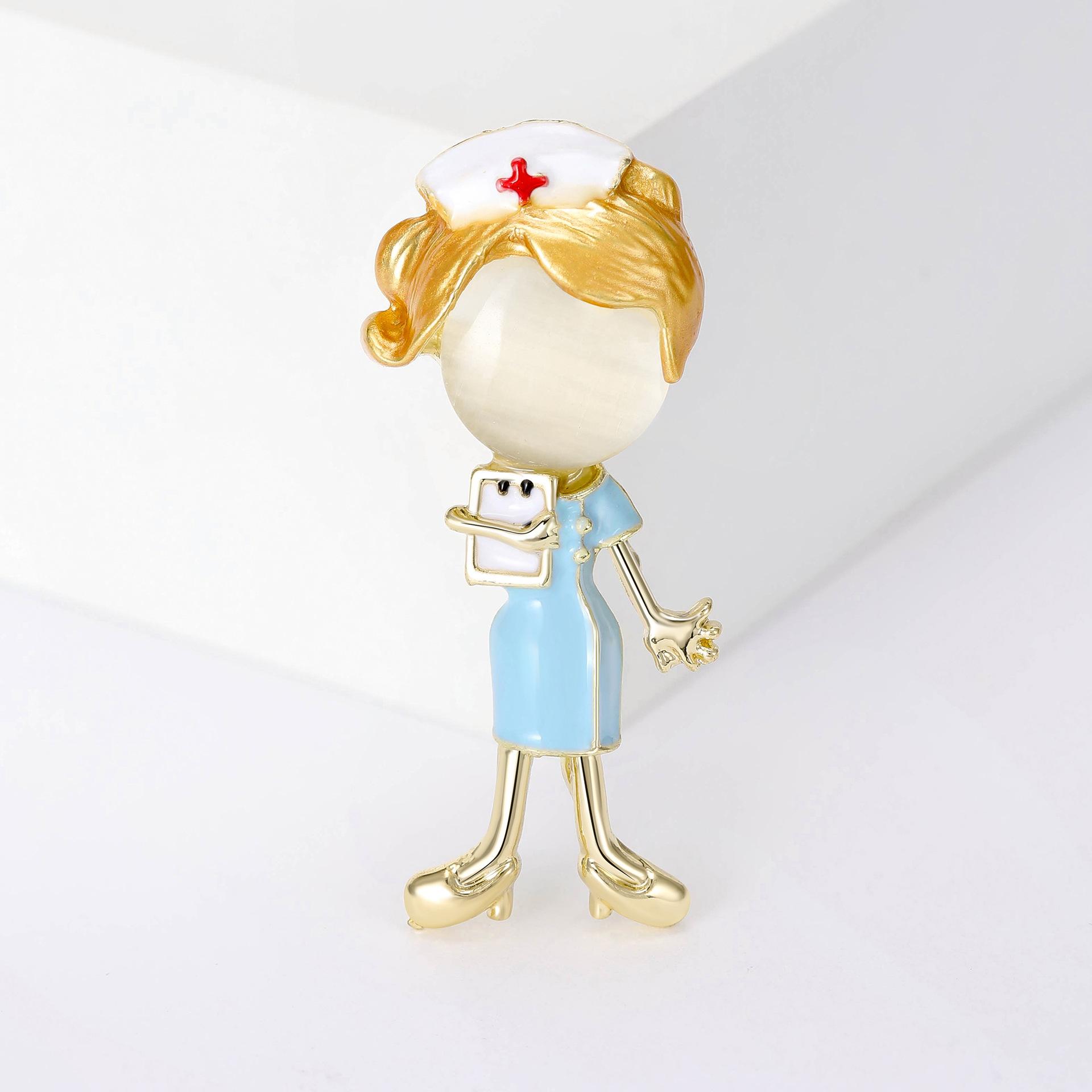 

Женская эмалевая брошь «Доктор Медсестра» унисекс повседневная офисная вечеринка булавки аксессуары подарки