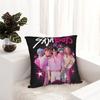 Saja Boys Kpop Hunters Demons Jinu Abby Mystery Pillowcase Printed Cushion Cover Decorative  Throw Pillow Case Cover Home Square