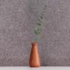Minimalism Flowerpot Floral Arrangement Tabletop Decor Simple Wooden Vase  Office Desk