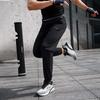 Li-Ning Fitness Series Solid Color Quick-Dry Knitted Sports Pants Men Bottoms Black AYKU461-1