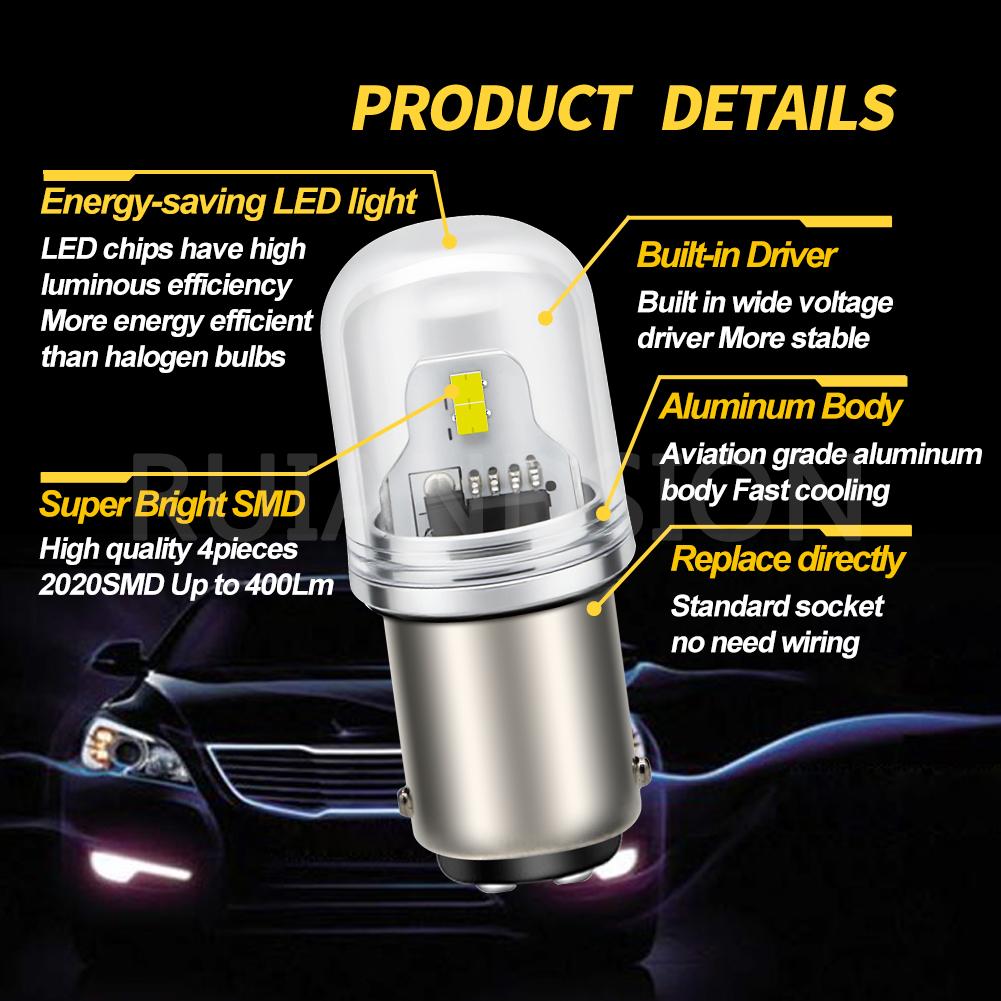 H6M P15S P26S LED Motorcycle Headlight BA15D Car Motorcycle Bulb Turn Signal Headlight Lamp Auto For Truck High Brightness Light