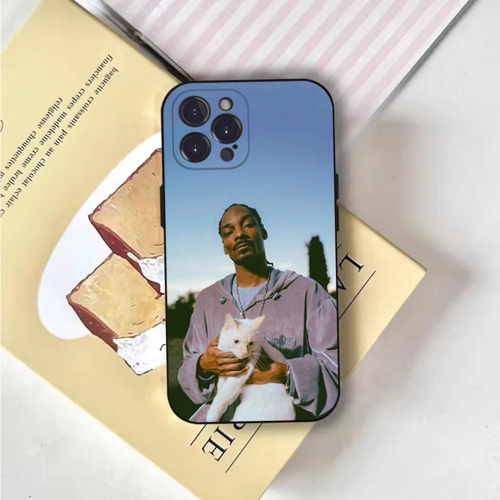 Snoop Dogg Phone Case For iPhone 16,15,14,13,12,11,Pro,X,XS,Max,XR,Plus,Mini Soft Black Cover