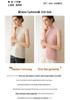 Lekasha Women's 100% Pure Cashmere Sleeveless Vest with Half-High Neck