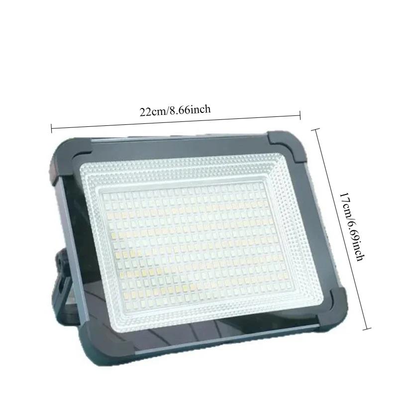 Уличный светильник Солнечный настенный светильник Уличный фонарь Уличный осветительный инструмент Портативный солнечный рабочий фонарь с крючком Аварийный солнечный светильник