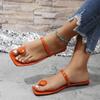 Fashion 2024 Fashion Shoes for Women Square Toe Women Slippers Summer Solid Color Shoes Ladies or Thin Heels Zapatos De Mujer