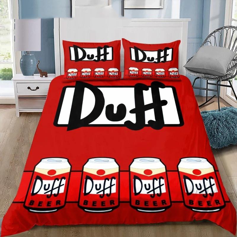 Nils Holgersson Print Bedding Set Duvet Cover Set with Pillowcases Soft Microfiber Home Decor Gift