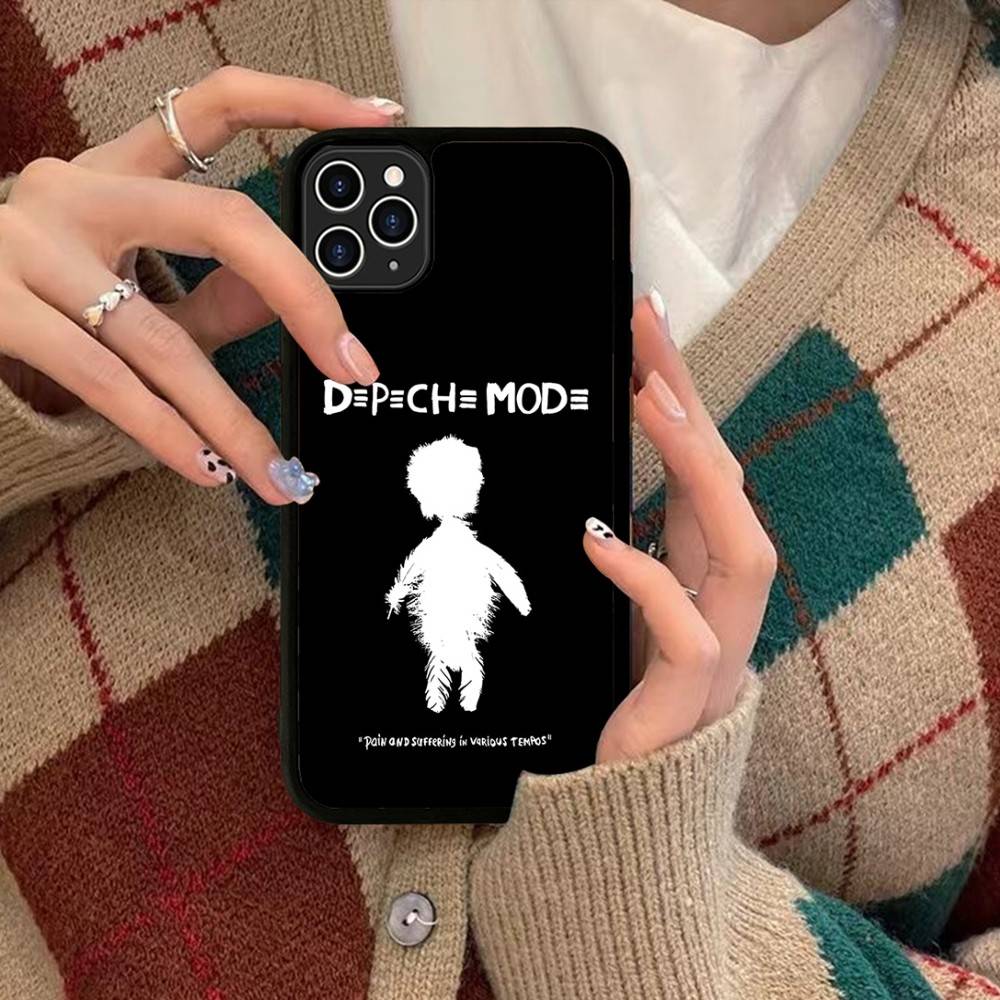 D-Depeche Mode Rock Band Phone Case For IPhone 17 Pro 16 Plus 16 Pro Max 15 14 13 12 11 PC+TPU Back Cover
