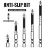K5 Non-slip Impact Phillips Screwdriver Bit S2 Alloy Cross Drill Bit Portable Driver Bit