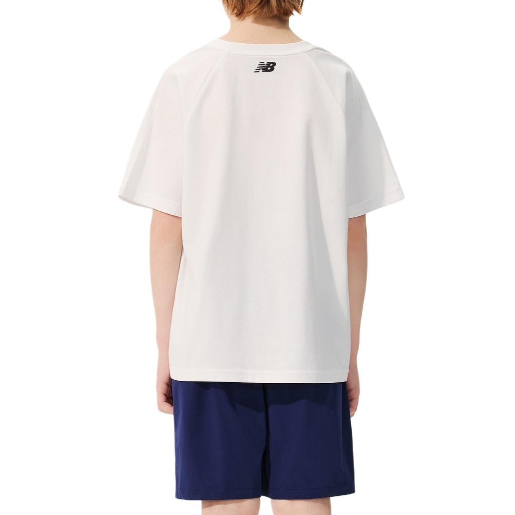 Kids' New Balance Kids T-Shirts Crew Neck Thin Non-Stretch