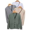 Men S V Neck Loose Knit Cardigan Casual Sweater Outerwear