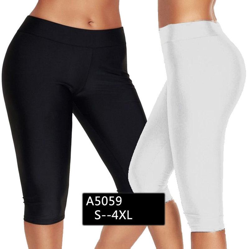 Women's Workout Capri Pants Leggings Yoga Shorts Fitness Exercise Running Tight Shorts