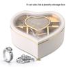 Heart Shaped Dance Ballet Music Box Jewelry Spinning Music Box Gift Present