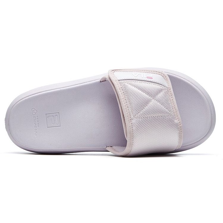 Fila Fusion Donut Dx Velcro Rubber Sole Slide Sandals Women Footwear Pink White T12W125501FOI
