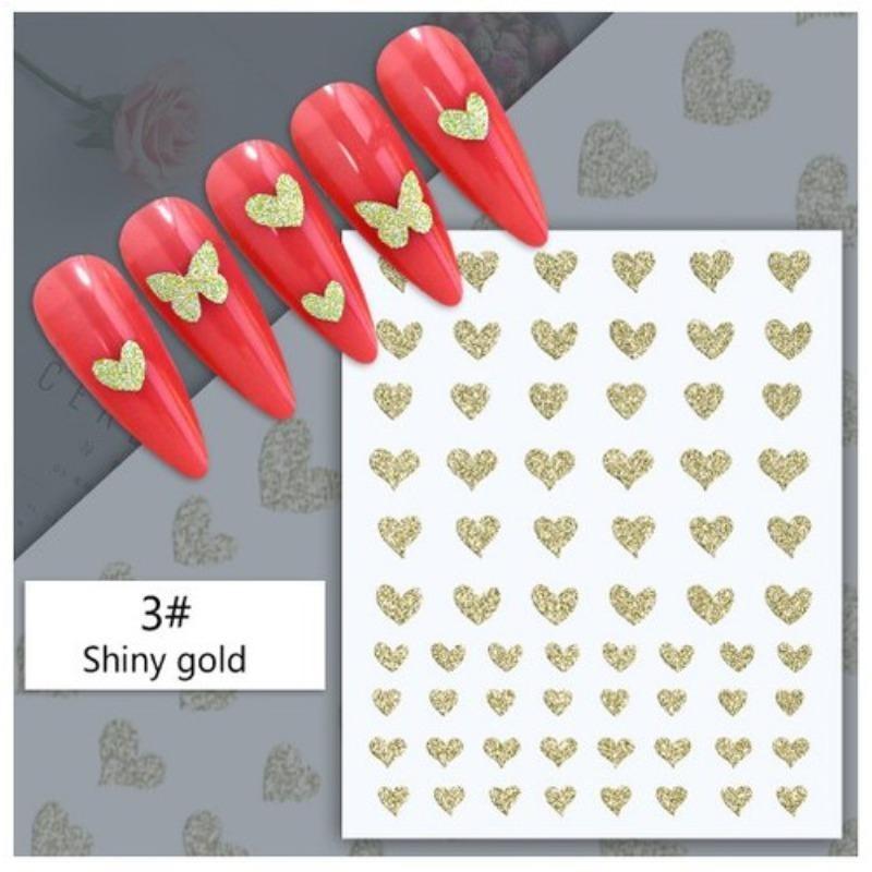 Graffiti Strips Nail Stickers for Women Nail Art Decorations Rose Gold Abstract Line Spring 3D Slider for Manicure Polish Tattoo