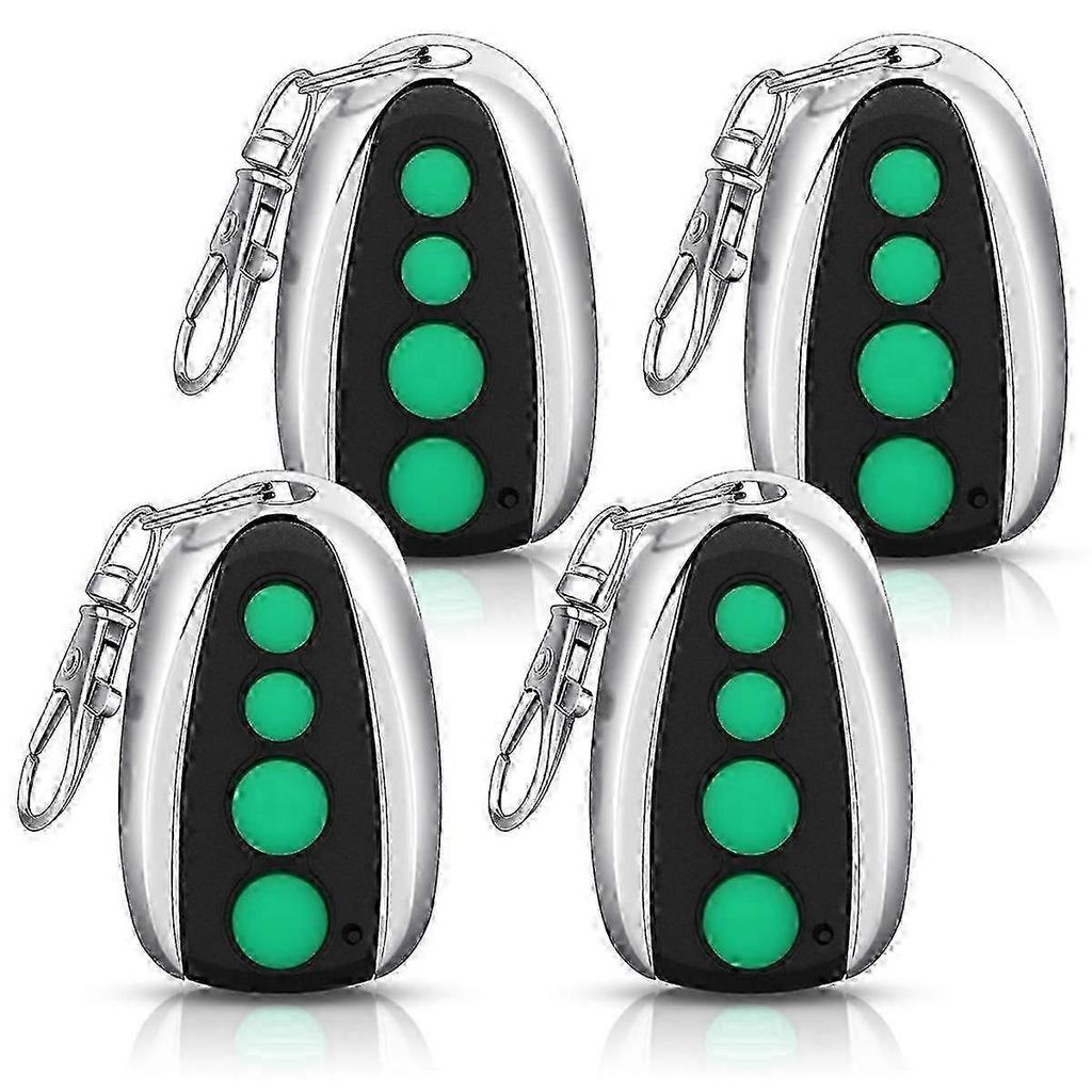 4 Pcs TOPENS M12 Garage Door Remote Control for Automatic Swing Gate Opener