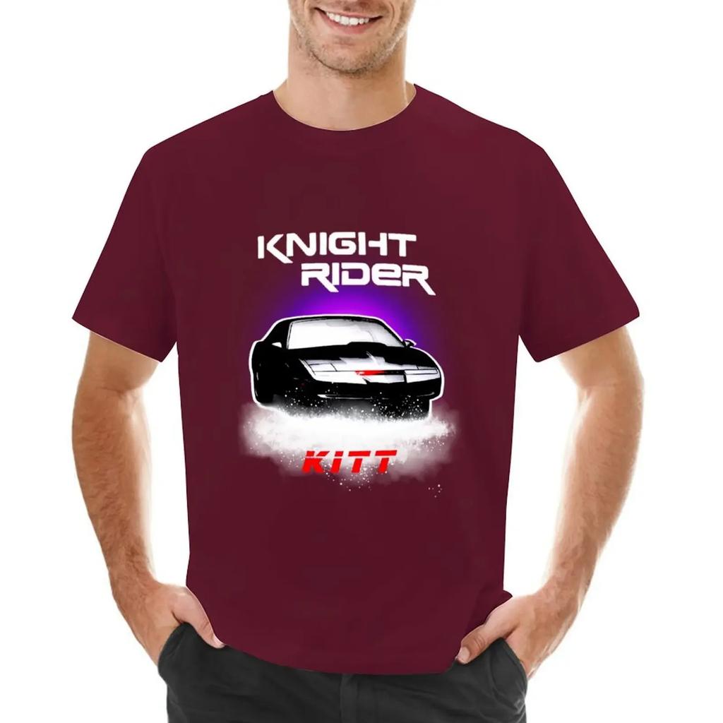 K2000, Knight Rider T-Shirt Anime Kleidung Jungen Weißes Tuch Kleidung