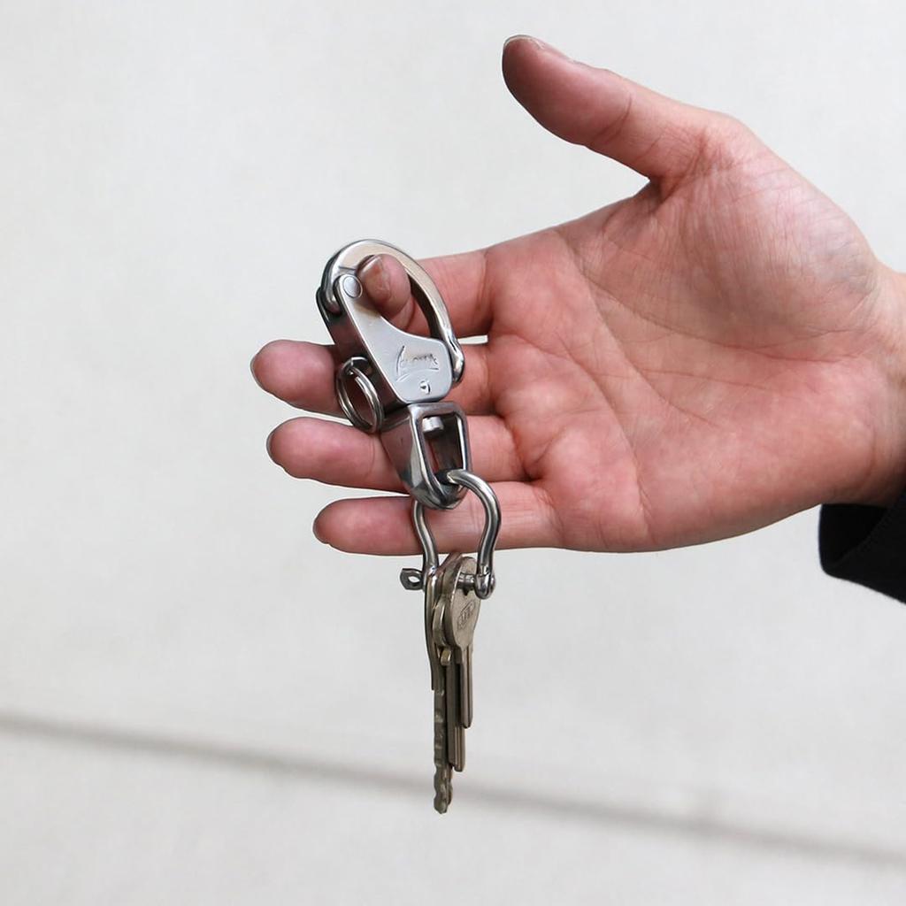 GLOMA Schäkel mit Schnappverschluss 1101