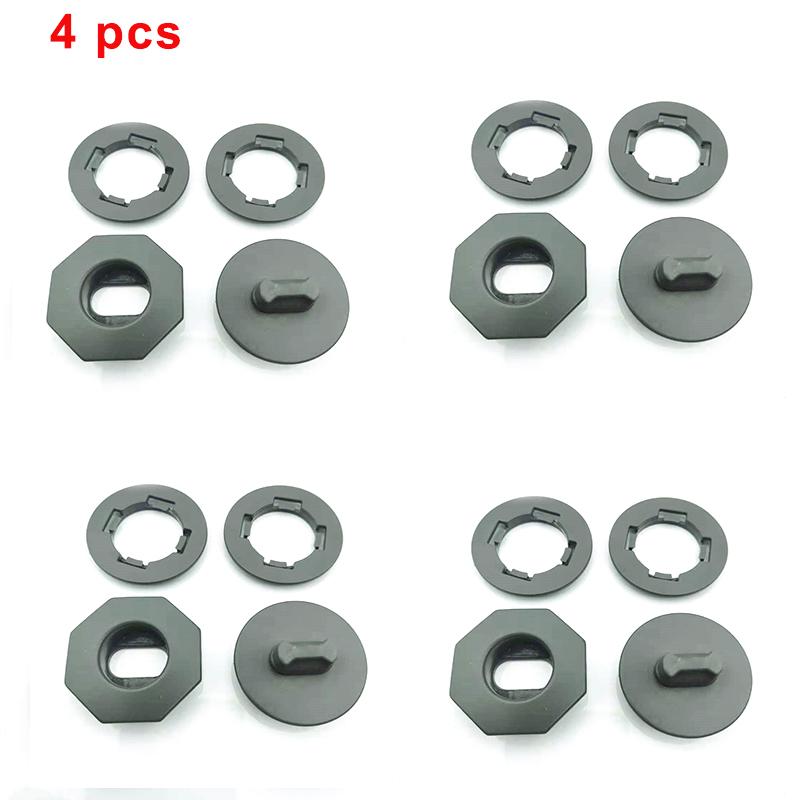 4 szt. Mata podłogowa samochodu klipsy mocujące uniwersalny dwuwarstwowy dywanik podłogowy zacisk mocujący klamra antypoślizgowy dywanik zapięcie akcesoria samochodowe