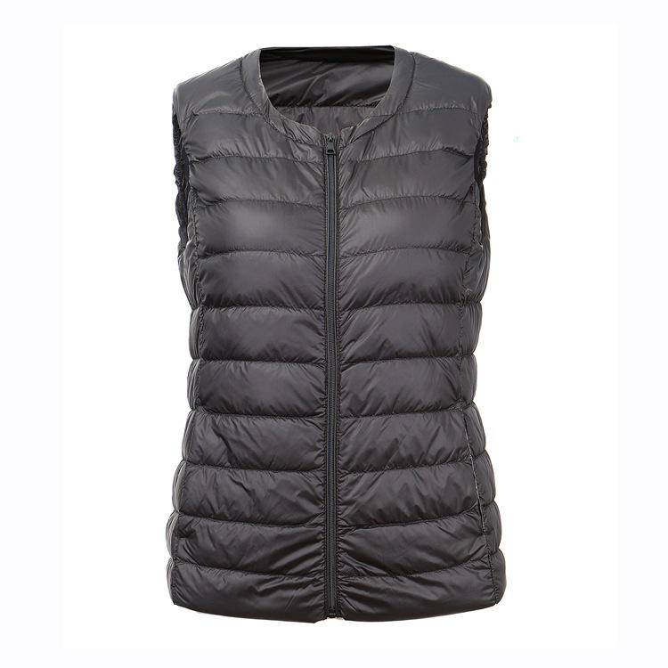 Unisex Winter Duck Down Vest Ultralight Double-sided Wear Sleeveless Warm 7XL Plus Size Waistcoat