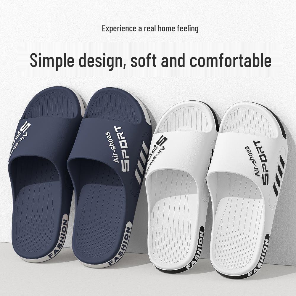 2024 Men's Outdoor Odor-Resistant Wide Cool Summer Non-Slip Slippers