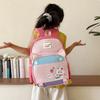 12inch Cute Nylon Backpack Large Capacity Multi-Pocket Student School Backpacks Cartoon Mochilas Pre-School Nursery Bag Travel