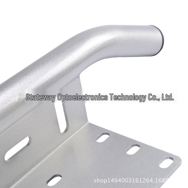 

Universal Aluminum Alloy License Plate Bracket for Auxiliary Spotlight and Fog Light серебряный