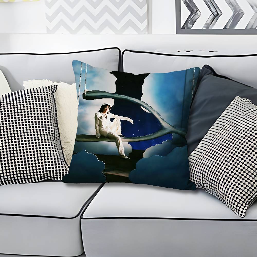 CConan GGray Wishbone Various Sizes Square Pillow Case For Car Home Bedchamber Decor Custom Valentine gift