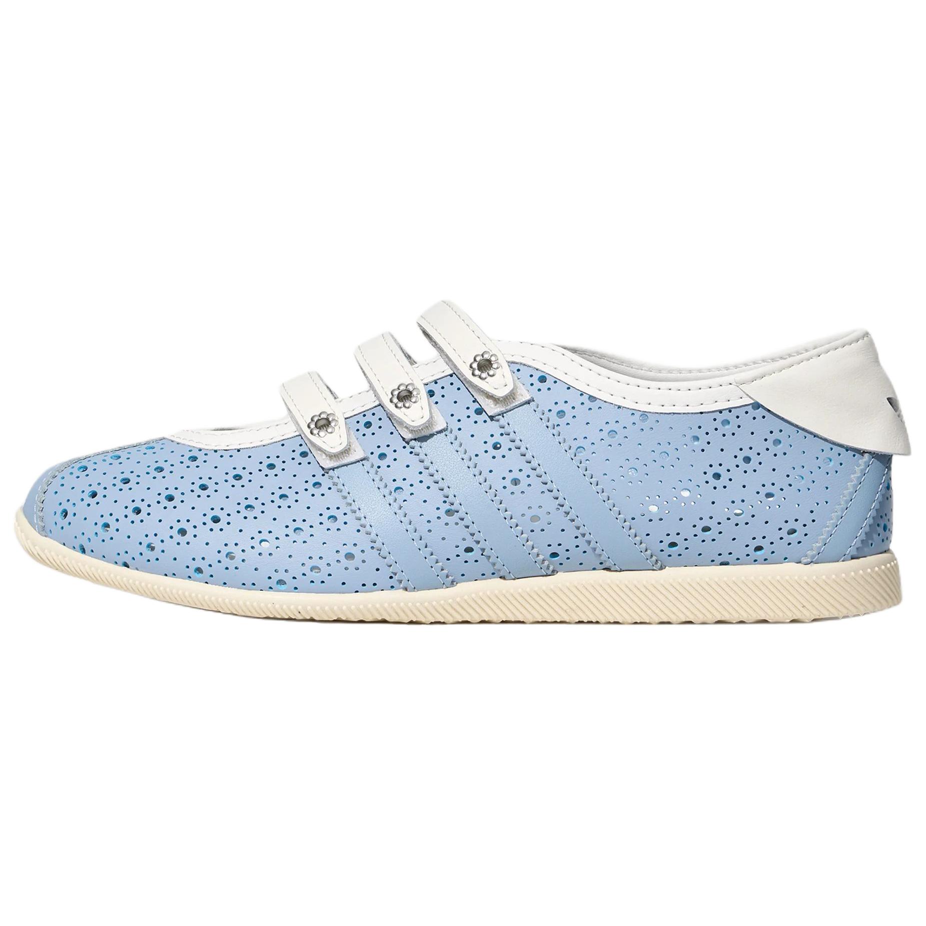 Adidas Originals ANFU туфли Мэри Джейн Женские Синий Белый 35.5