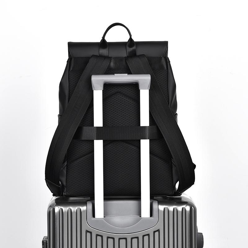 Men's Cross-Border Water-Resistant Laptop Backpack for College and Travel