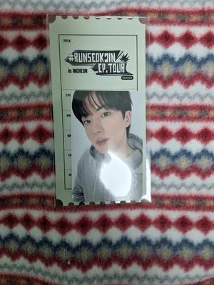 BTS (unopened) Bangtan Boys Ran Seokjin Incheon Encore Concert Day 2 ARMY Jin Seokjin Poka