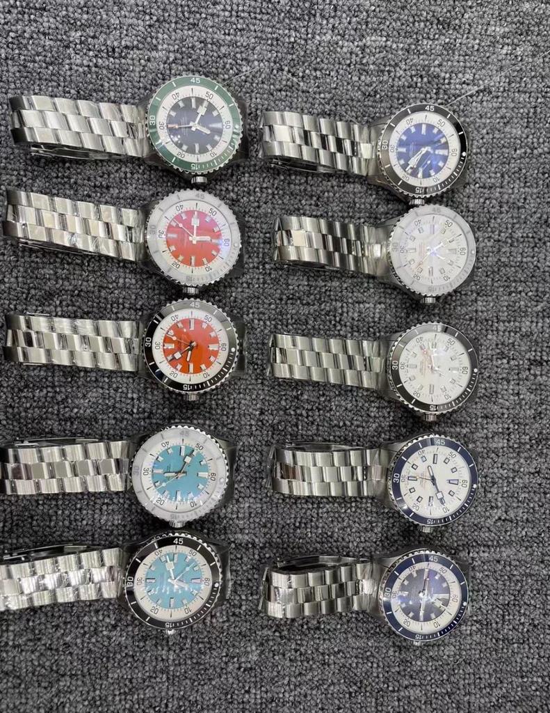 Bainilai BNL Super Ocean Ceramic Bezel Quartz Men's Watch with Calendar