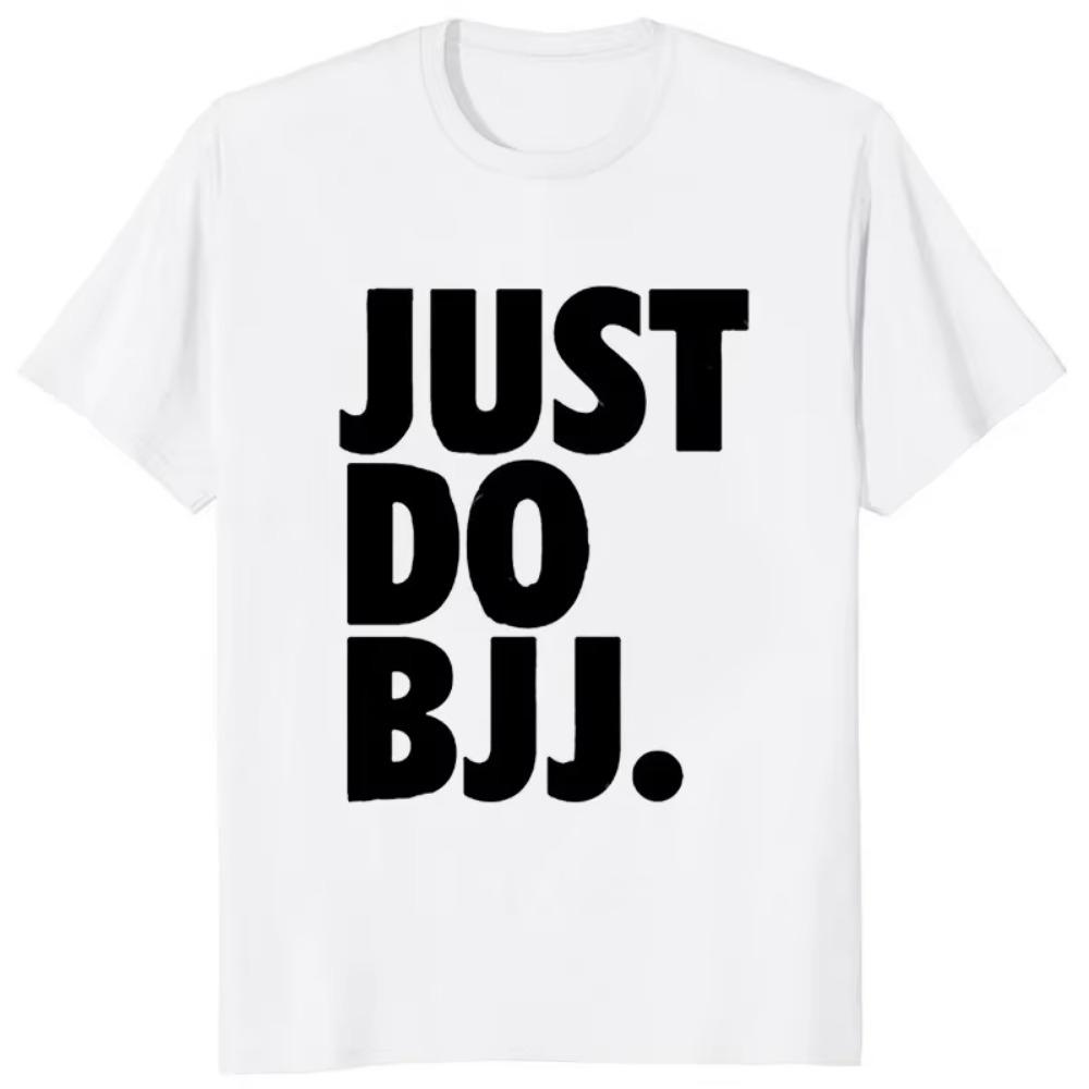 Für Jungs Kurzarm Tshirt Mit Tee-shirt Komfortable Cool T Shirts for Men Man Nur Tun Bjj Brazilian Jiu Jitsu Beliebten T-shirts