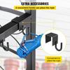 Refrigerant Tank Rack Cylinder Tank Rack with 2-30lb and 3 Small Bottles
