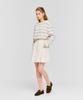 Depound Lace Point A-Line Skirt [Cream]