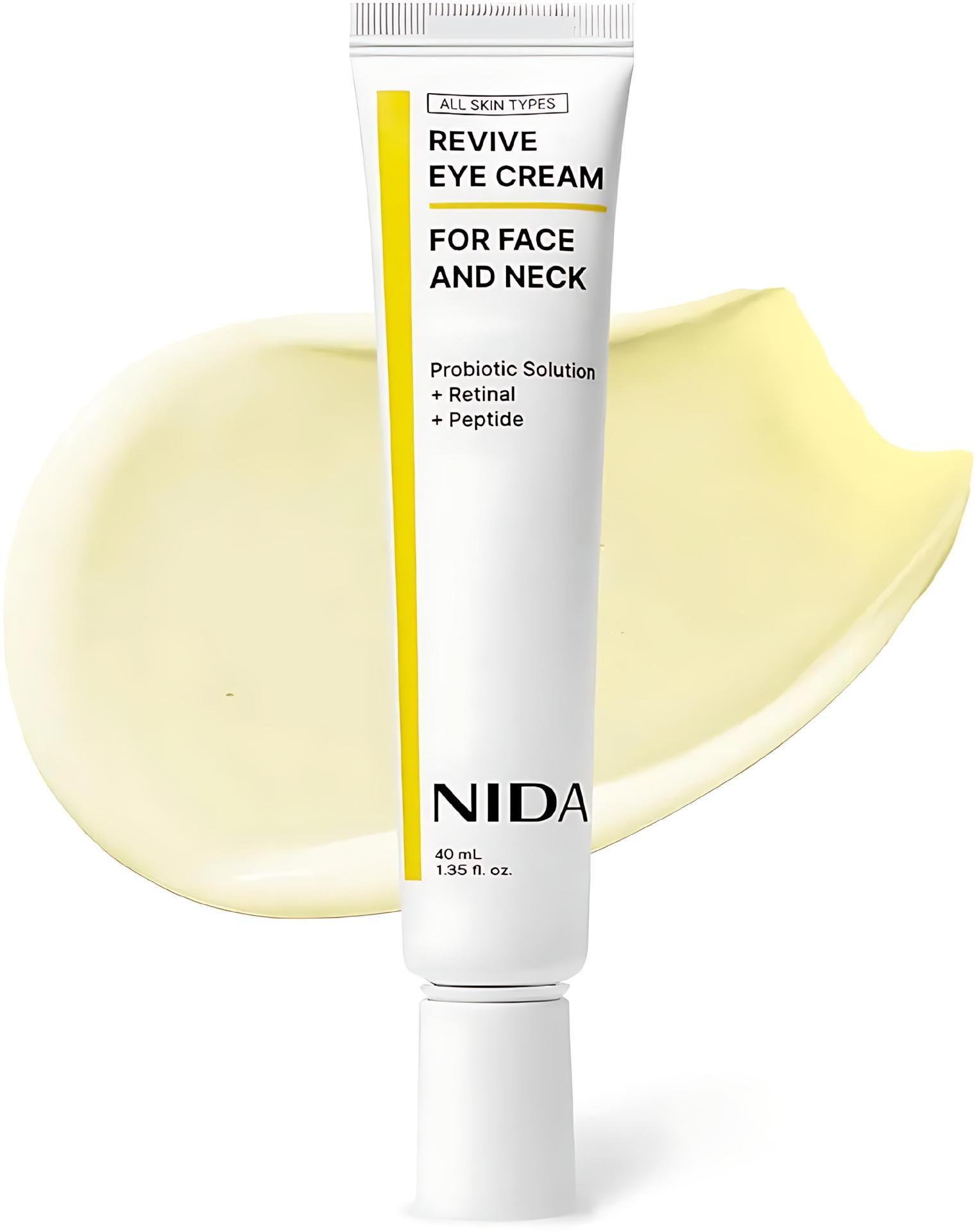 NIDA Revive Eye Cream & Peptide Essence Moisturizer Set