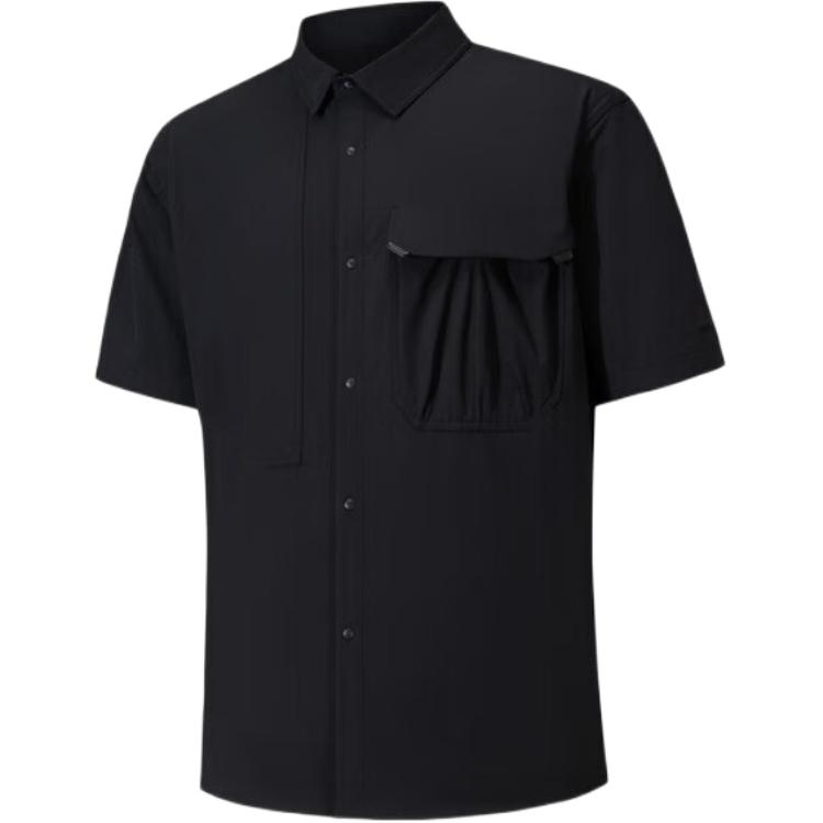 

Anta Champion Outdoor Travel Series Casual Sports Fashion Short Sleeve Shirt Men shirts 152620124-4 M