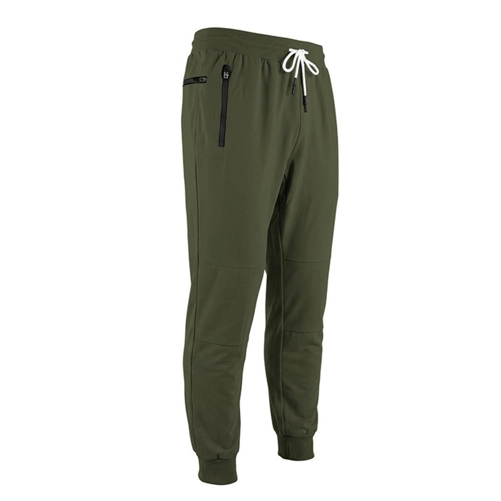 Men's Joggers Sweatpants Wicking Outdoor Casual Color Pants for Running and Commuting