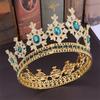 Luxury Vintage Tiara Crowns Sparkling Bride Crystal Headpiece  Formal Events