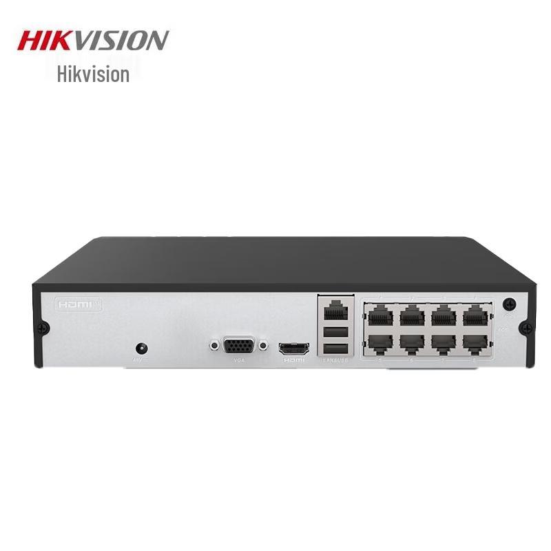 HIKVISION DS-7808N-F1/8P 8-Channel PoE NVR CN plug (adapter included)
