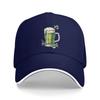 Women Unisex Saint Patricks Day Beer Mug Outdoor Hat  Trucker Cap Casual Baseball Cap Sports Sunshade