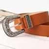 Ladies Retro Pin Buckle Belt Cool Versatile Fashion Decorative Belt Jeans Belt