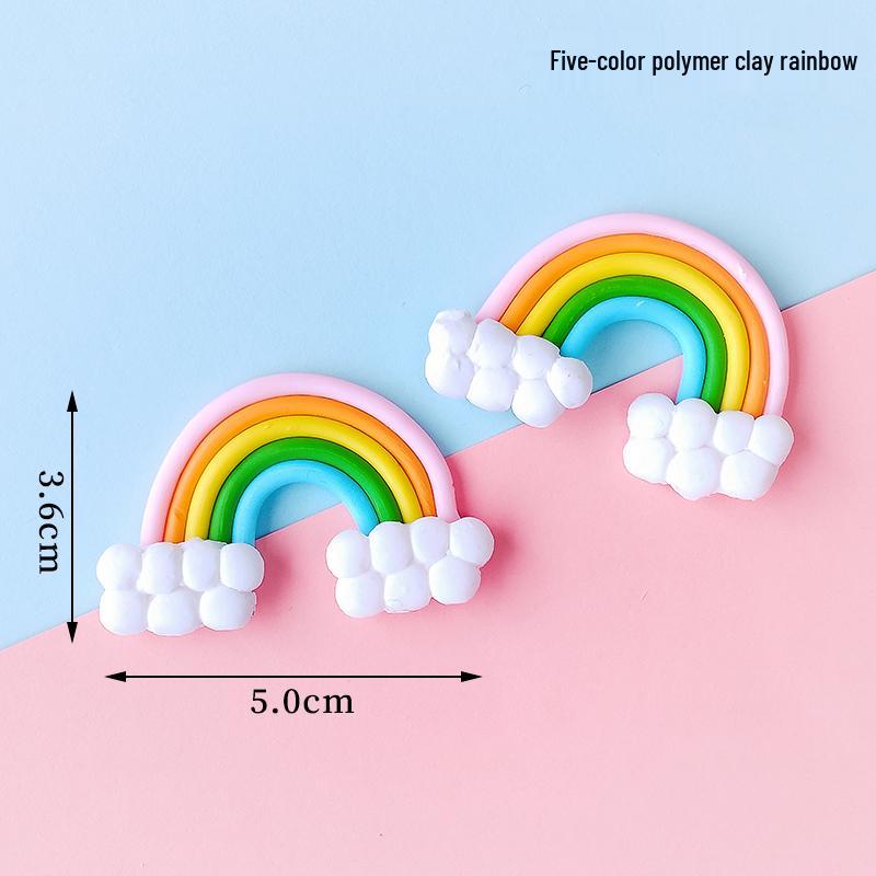 Dazzling Rainbow Tassel Birthday Cake Topper - Dessert Table Decoration