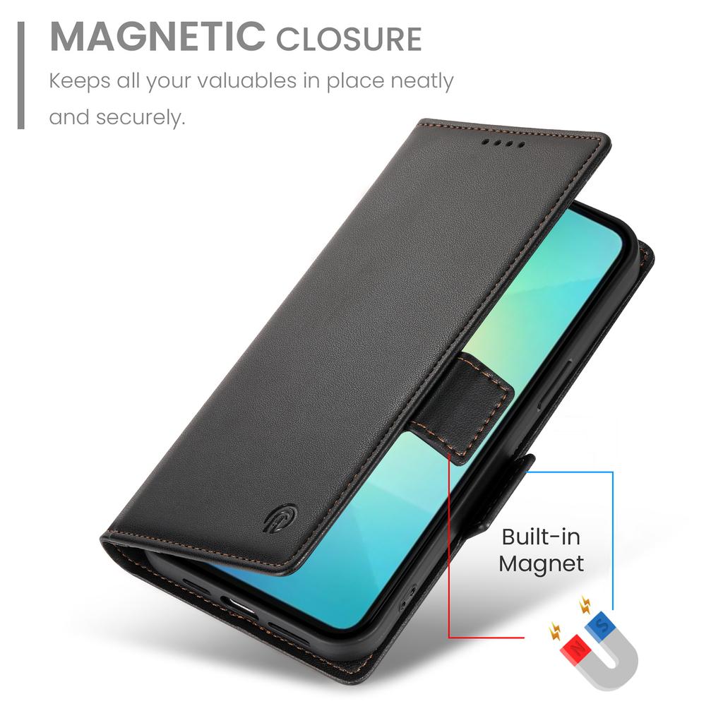 DF-010 For Samsung Galaxy A06 4G Stand Case PU Leather Wallet Phone Cover