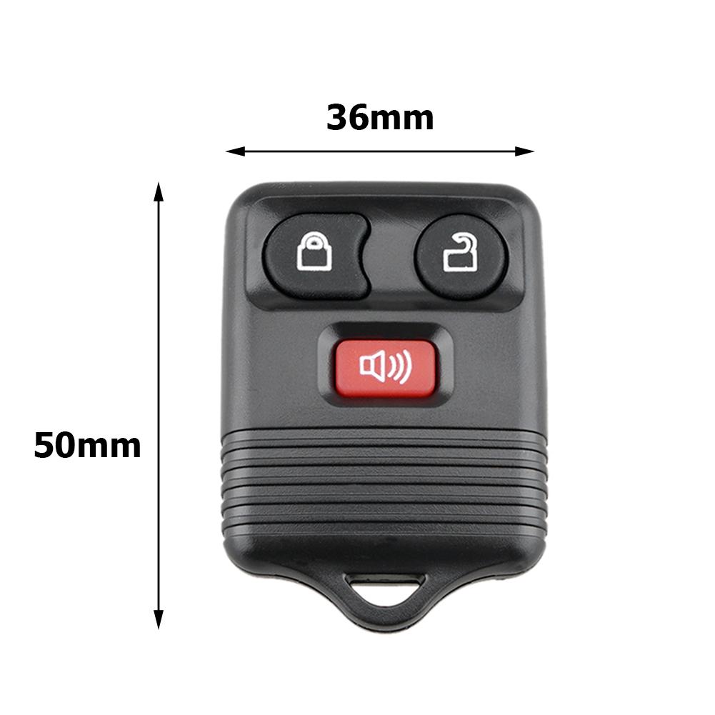 

433 МГц 3 кнопки дистанционного ключа-брелока с чипом для FORD TRANSIT MK6 2000-2006 TRANSIT CONNECT 2000-2007