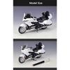 Welly 1/12 HONDA 2020 Gold Wing Alloy Motorcycle Model Diecast Metal Toy Travel Street Motorcycle Model Collection Children Gift